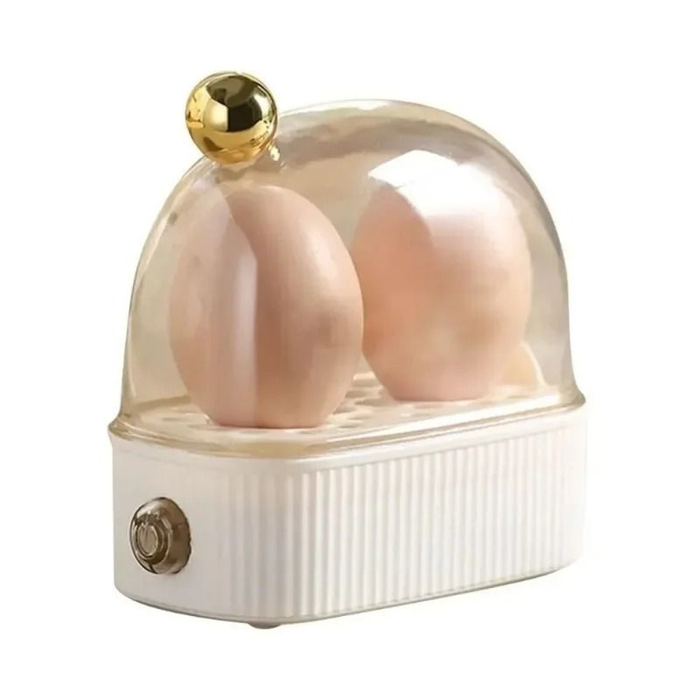 Electric Egg Boiler Automatic Cooker Portable 2 Egg Steamer 4