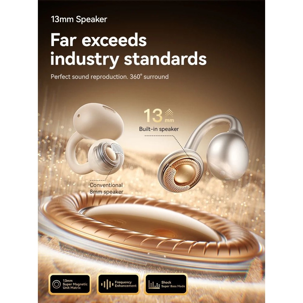 Joyroom Clip On Wireless Open Ear Earbuds JR OE3 1