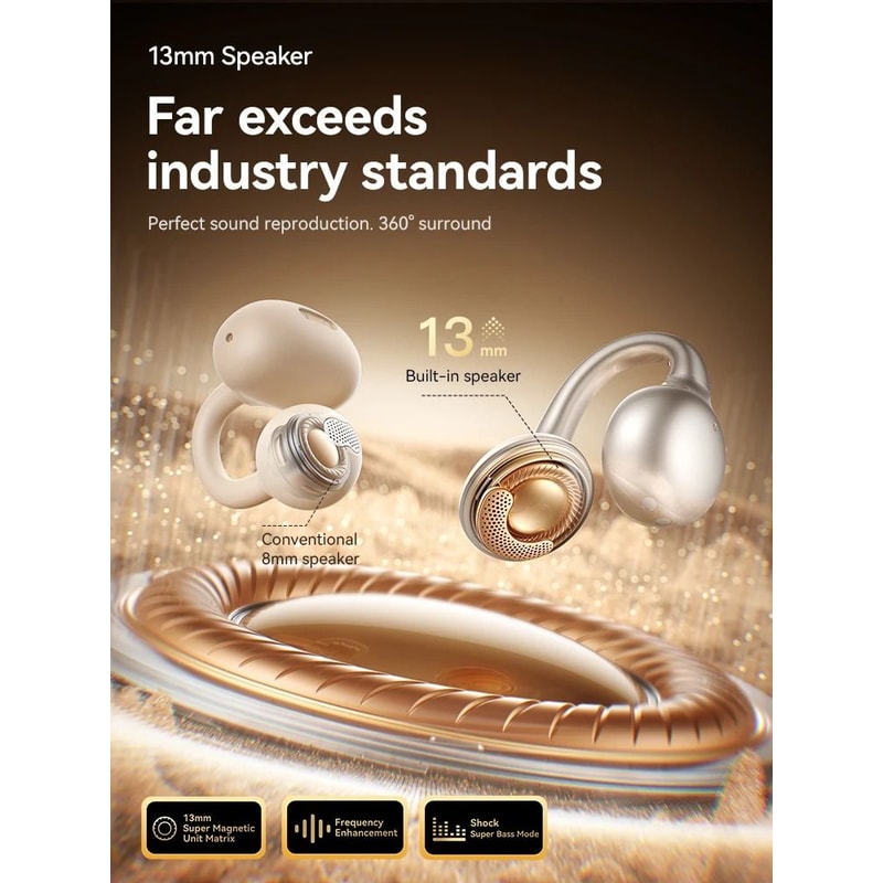 Joyroom Clip On Wireless Open Ear Earbuds JR OE3 1