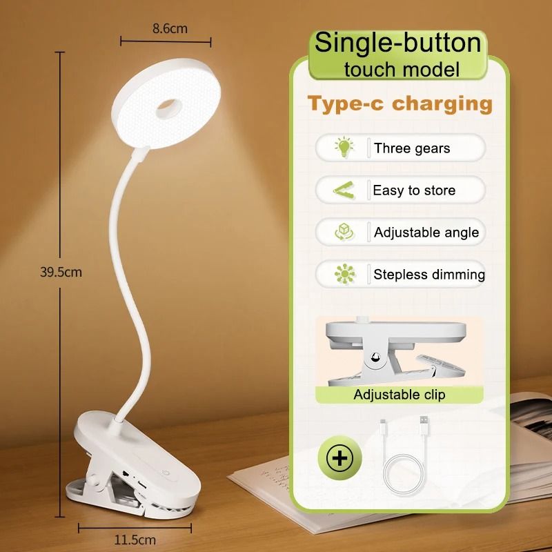Clip On Portable LED Desk Lamp 6