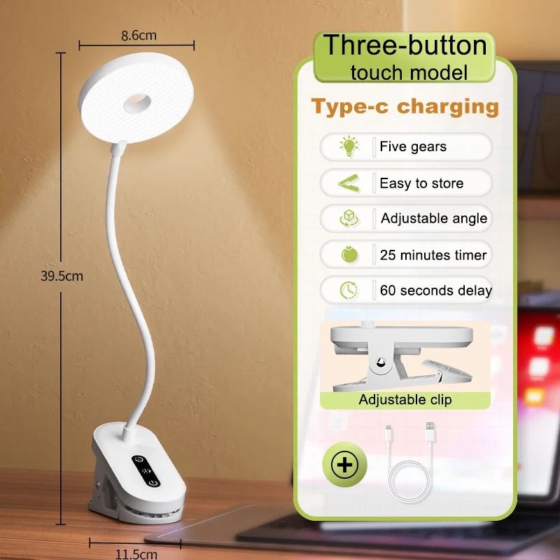 Clip On Portable LED Desk Lamp 7