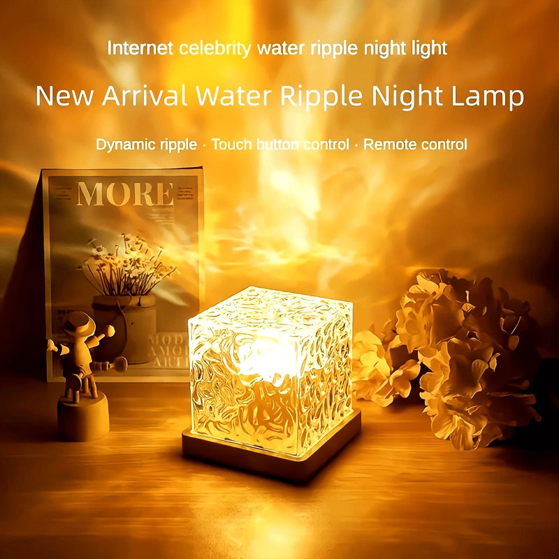 Ocean Wave Aurora Projector Light With Remote And 16 Colors 1