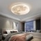 Modern Lunar Design Round LED Ceiling Lamp 3