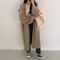 Womens Vintage Long Knit Cardigan Loose Warm Sweater Coat 2