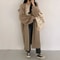 Womens Vintage Long Knit Cardigan Loose Warm Sweater Coat 2