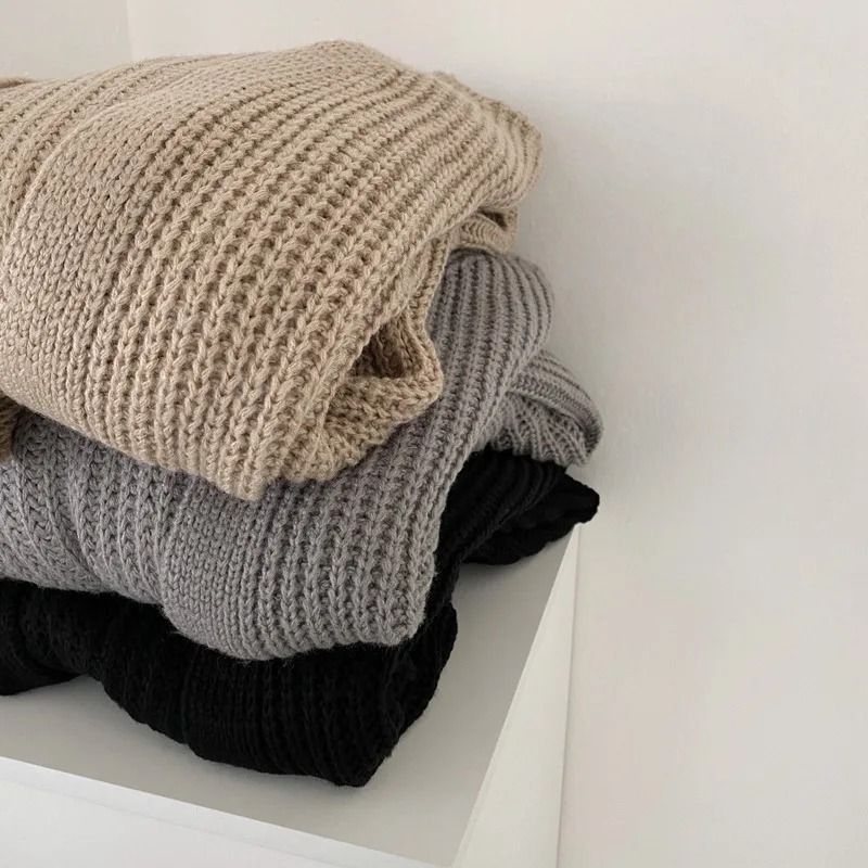 Womens Vintage Long Knit Cardigan Loose Warm Sweater Coat 5