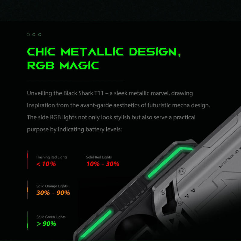 Black Shark T11 TWS Wireless Earbuds With Active Noise Cancellation 2