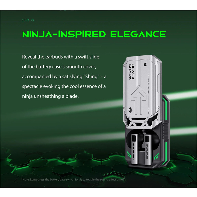 Black Shark T11 TWS Wireless Earbuds With Active Noise Cancellation 3