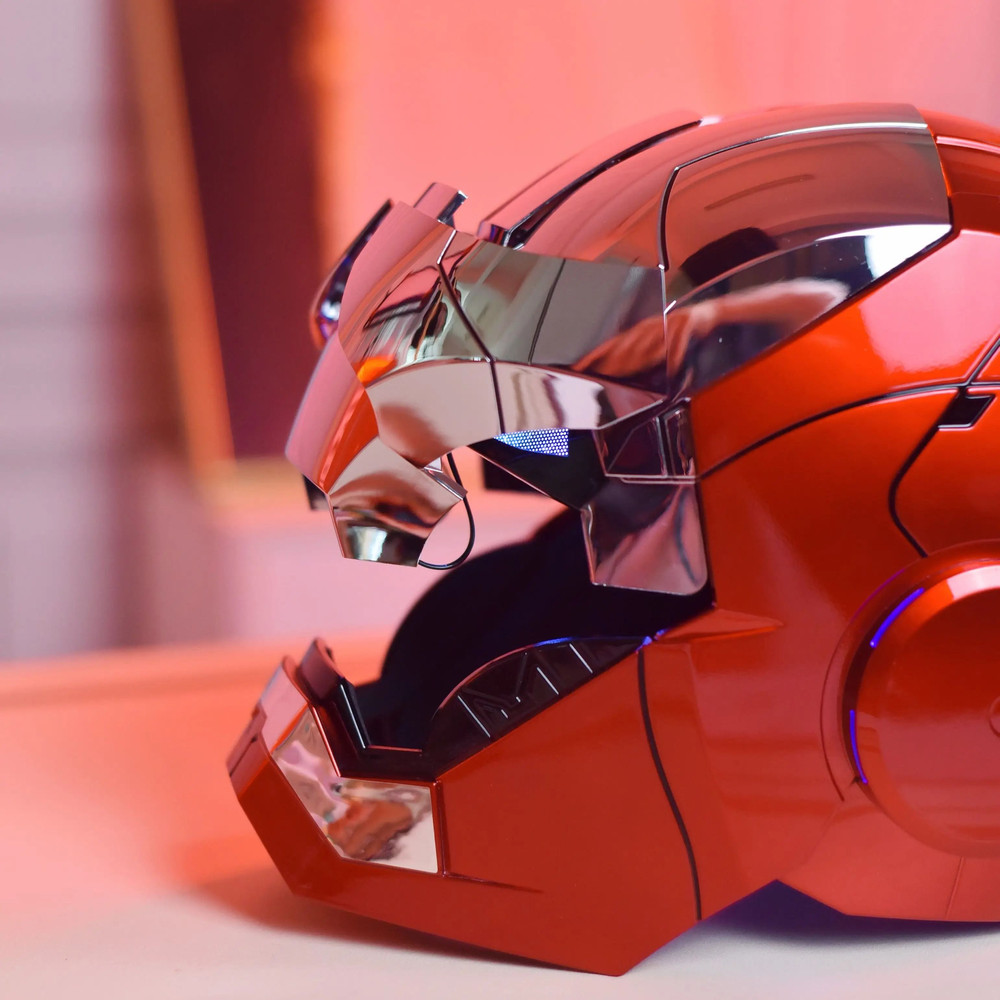 AutoKing Mk5 Iron Man Helmet Voice Control LED Eyes 4