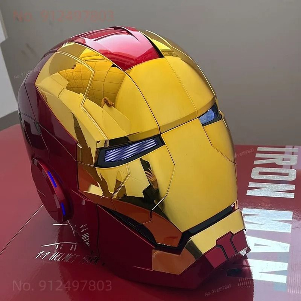 AutoKing Mk5 Iron Man Helmet Voice Control LED Eyes 6