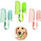Pet Finger Toothbrush Double Finger Silicone Bristle 0