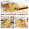 4 Step Wooden Pet Stair Ladder With Carpeted Steps 4