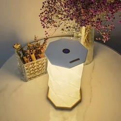 folding book lamp portable paper lantern dimmable night light