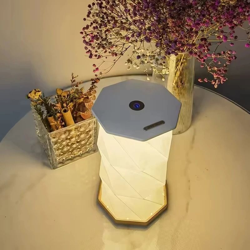 Folding Book Lamp Portable Paper Lantern Dimmable Night Light 0