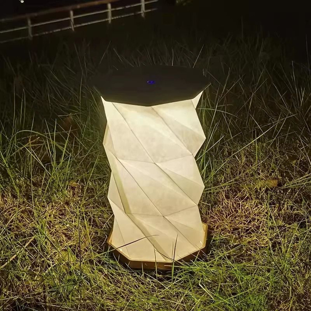 Folding Book Lamp Portable Paper Lantern Dimmable Night Light 3