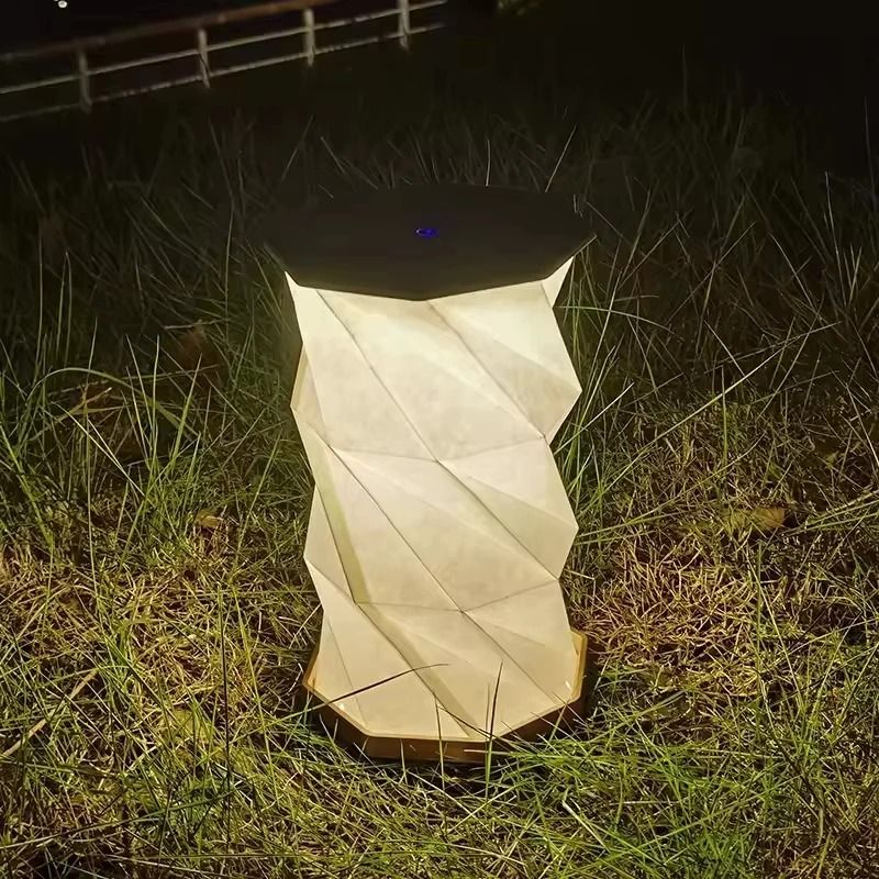 Folding Book Lamp Portable Paper Lantern Dimmable Night Light 3