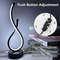 LED Spiral Night Table Lamp Modern Dimmable Bedside Light 1