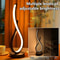 LED Spiral Night Table Lamp Modern Dimmable Bedside Light 2