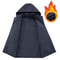 Mens Hooded Fleece Warm Vest Windproof Utility Photographer Vest 2