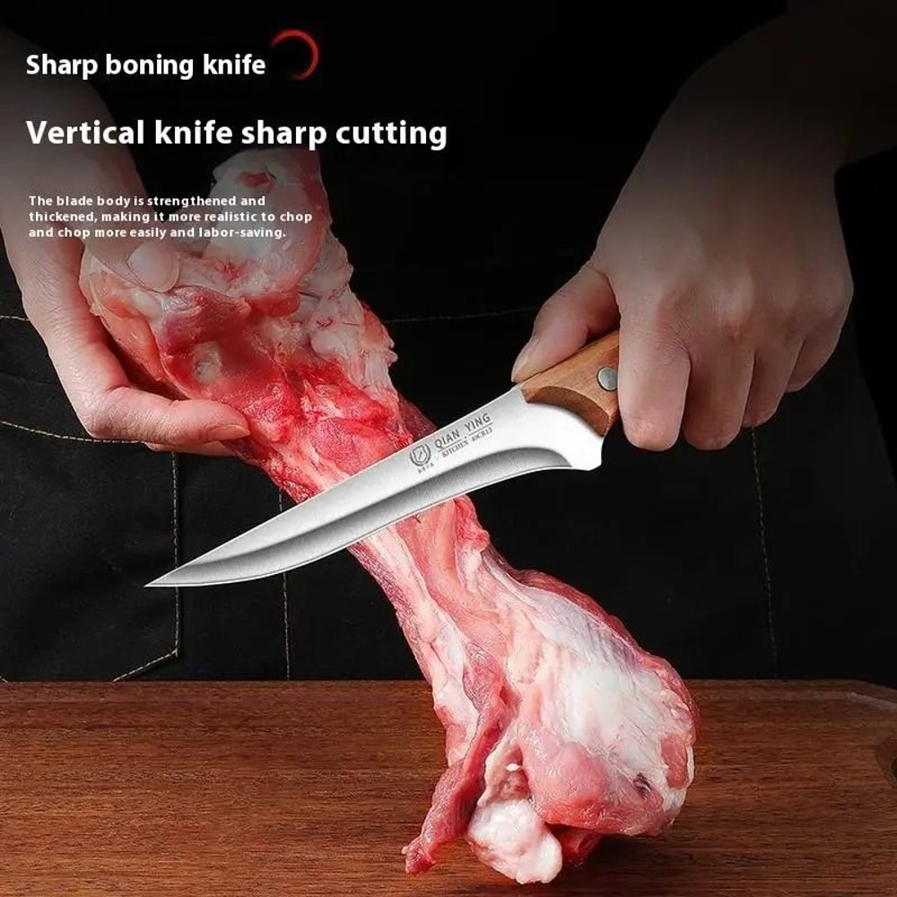 Fillet Boning Knife Stainless Steel Chef Kitchen Knife 2
