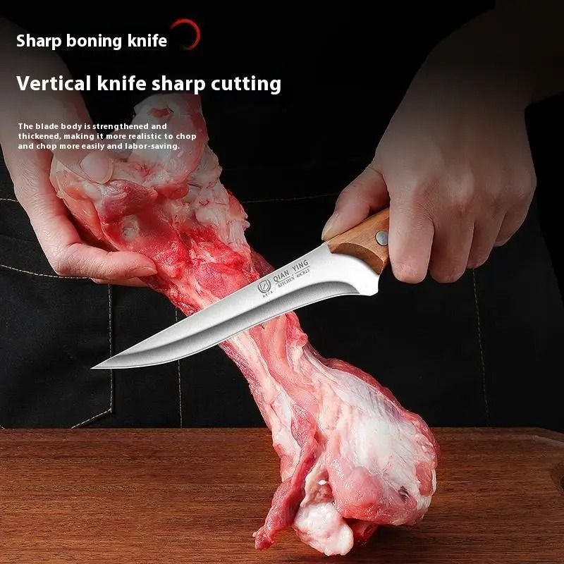 Fillet Boning Knife Stainless Steel Chef Kitchen Knife 2