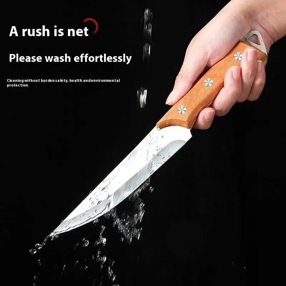 Fillet Boning Knife Stainless Steel Chef Kitchen Knife 3