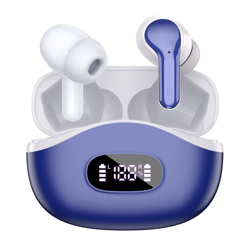 2025 BLAST I63 Bluetooth 53 LED Display Wireless Earbuds 0