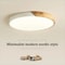 Nordic LED Ceiling Light Wooden Macaroon Circular Ceiling Lamp Modern Simple Indoor Lighting 0