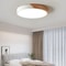 Nordic LED Ceiling Light Wooden Macaroon Circular Ceiling Lamp Modern Simple Indoor Lighting 2