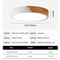 Nordic LED Ceiling Light Wooden Macaroon Circular Ceiling Lamp Modern Simple Indoor Lighting 4