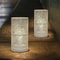 2 Pack Modern Nordic Cylinder Table Lamp Night Light Candle Holder 1