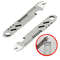 Mini Stainless Steel Crowbar Multi Function Allen Wrench Bottle Opener Portable Outdoor Camping EDC 0