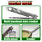 Mini Stainless Steel Crowbar Multi Function Allen Wrench Bottle Opener Portable Outdoor Camping EDC 1