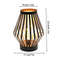 Metal Cage LED Lantern Battery Powered Cordless Table Lamp For Bedroom Wedding Home Decor 6