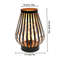 Metal Cage LED Lantern Battery Powered Cordless Table Lamp For Bedroom Wedding Home Decor 7
