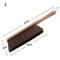 Natural Wood Bristles Brush Anti Static Desktop Bar Grinder Coffee Powder Cleaning Brush 6