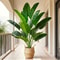 Large Artificial Tropical Palm Tree Leaves Real Touch For Home Garden Party Decor 0