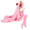 Hatsune Miku Pink Dress PVC Figure Cherry Blossom Collectible 3
