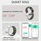 Smart Ring With Sleep Tracking And Motion Monitoring For IPhone And Android 2