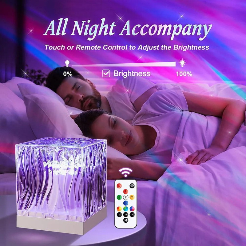 Aurora Borealis Projection Lamp Ocean Atmosphere Lamp Ceiling Starry Night Light 5