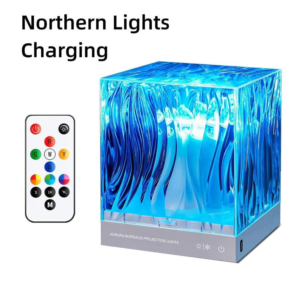 Aurora Borealis Projection Lamp Ocean Atmosphere Lamp Ceiling Starry Night Light 11