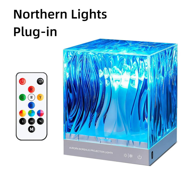 Aurora Borealis Projection Lamp Ocean Atmosphere Lamp Ceiling Starry Night Light 8
