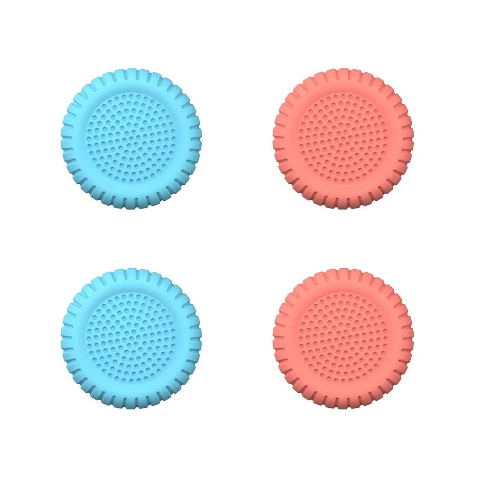 Soft Silicone Joystick Thumb Grips Protector Cap Set 4 Piece For Switch 2 Joy Con 7