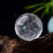 Natural Clear Quartz Crystal Ball With Wooden Stand 6