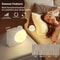 Colorful Atmosphere Moon Light Wake Up Light Breathing Light Three Level Dimming Clock Dual Alarm C 4