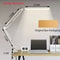 LED Folding Metal Desk Lamp Clip On Light Clamp Long Arm Dimming Table Lamp 9