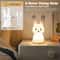 LED Night Light Silicone Rabbit Touch Sensor Lamp Cute Animal Table Lamp For Kid Baby Child Home De 2