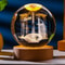3D Laser Engraved Crystal Ball Night Light 12