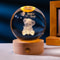 3D Laser Engraved Crystal Ball Night Light 7