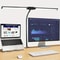Double Head Desk Lamp Clip On LED 3 Modes Brightness Adjustable USB Adapter 7